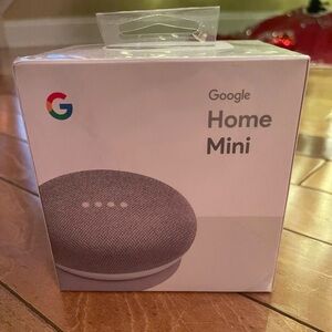 Google Home Mini (Chalk) – Brand New Sealed Smart Speaker